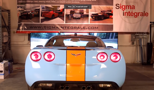 2014 | Corvette C6 Full Motion Vehicle Simulator