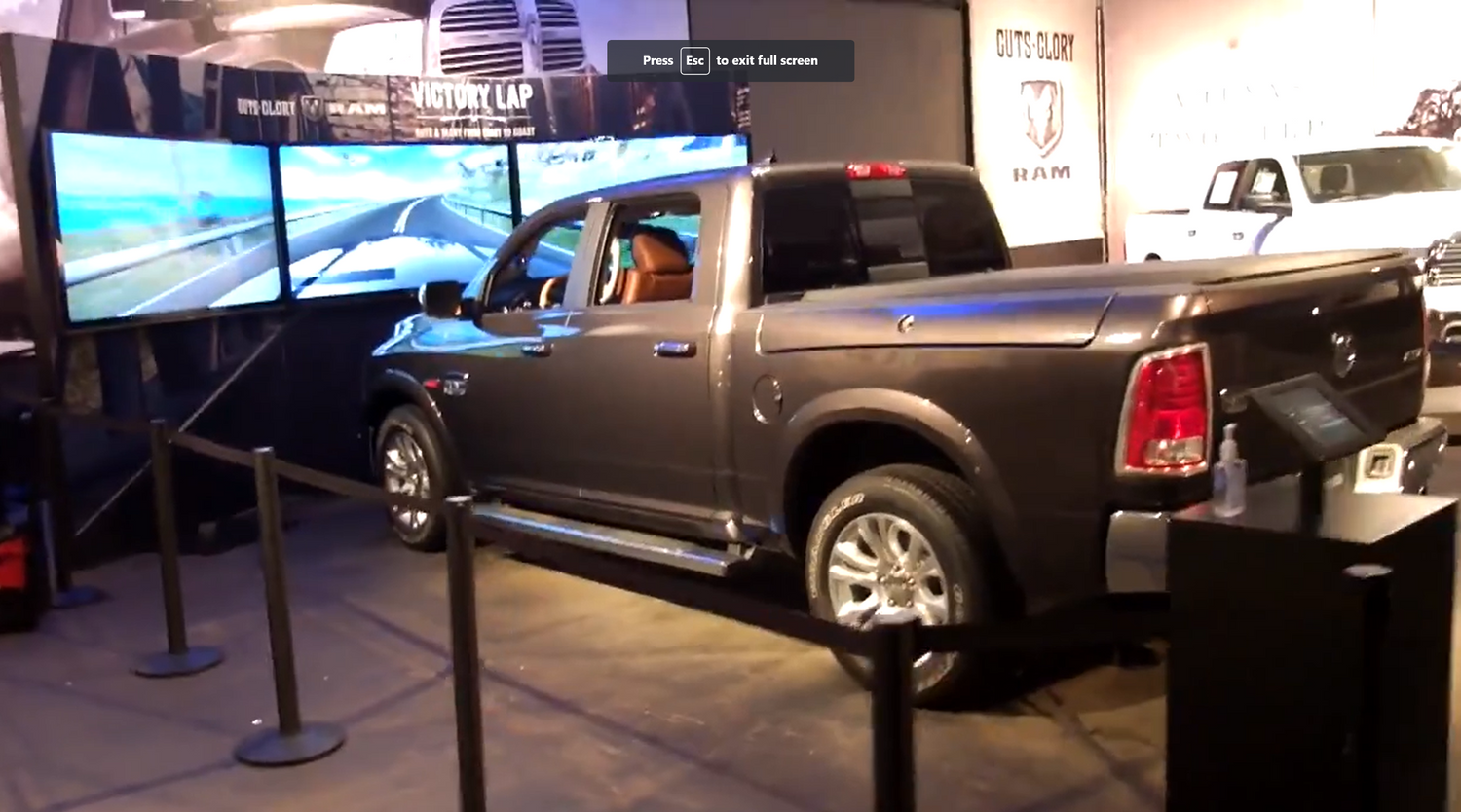2014 | RAM 1500 Truck Full Motion Vehicle Simulator