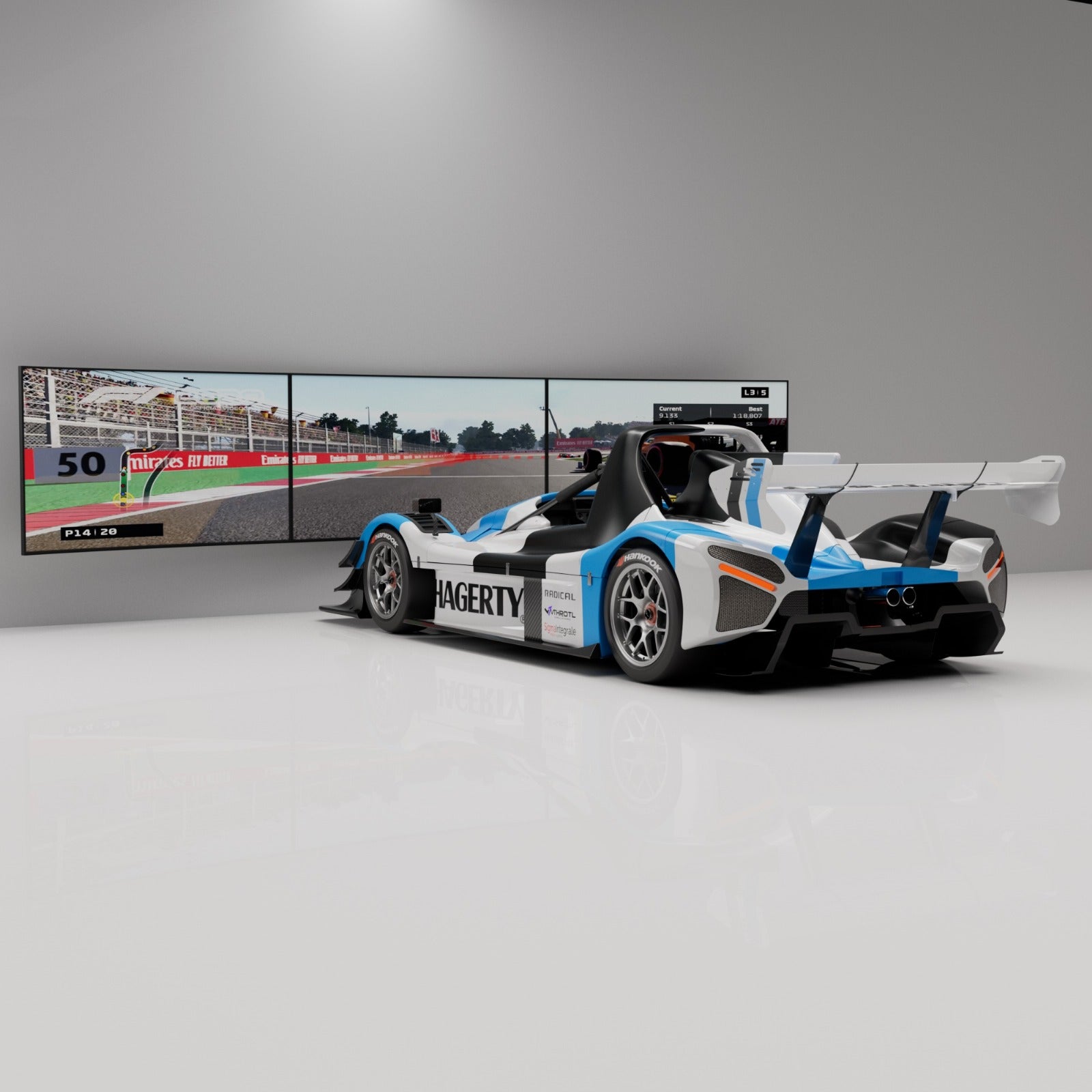 Full Motion Radical Simulator