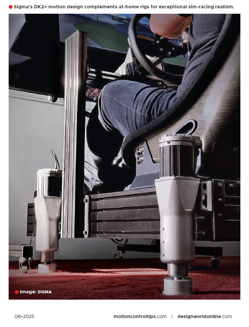 IGUS Case Study | Polymer Bearings Enable Realistic Simulations