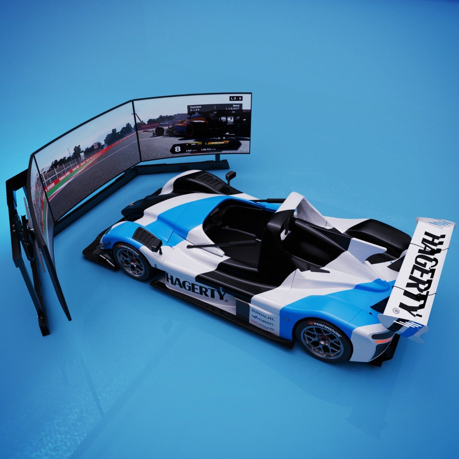 Full Motion Radical Simulator