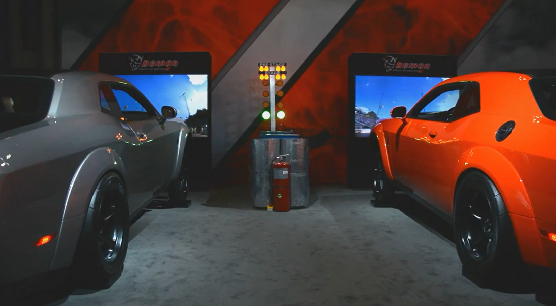 2017 | Dueling Dodge Demon Drag Vehicle Simulators