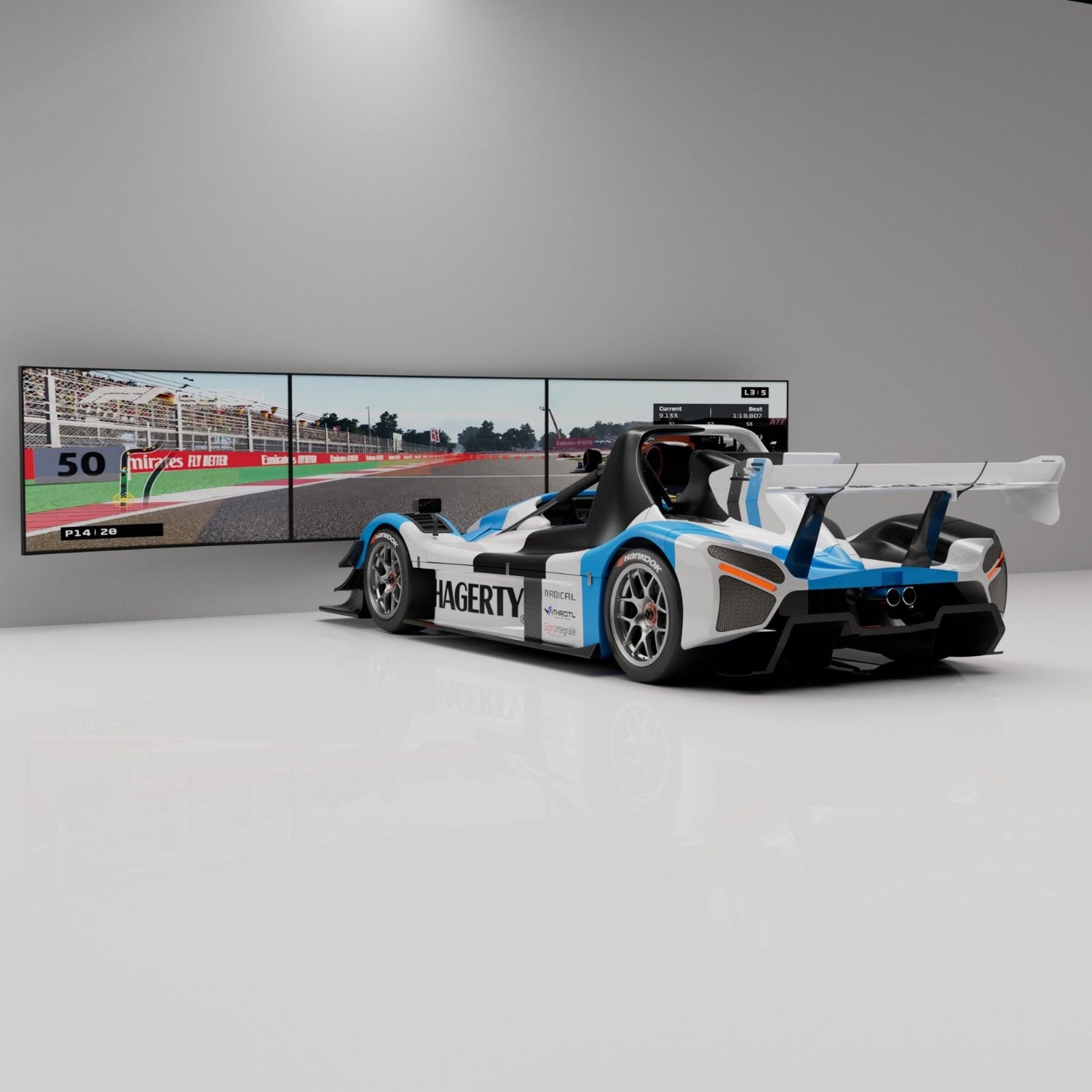 Full Motion Radical Simulator