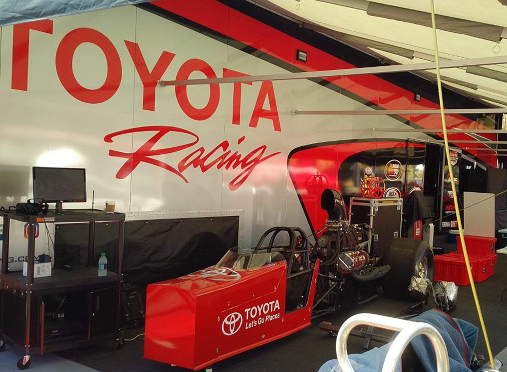 Toyota NHRA VR Drag Racing Simulator Experience