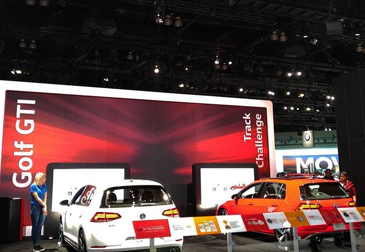 Volkswagen GTI Simulators – 4000 rides per show