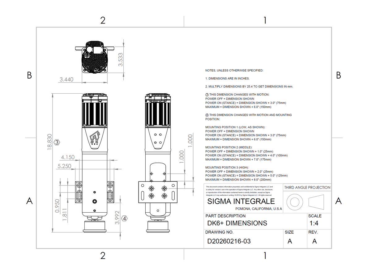 DK6+ Motion System for SIM Racing + Flight